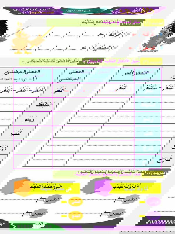 التميز فى اللغة العربية للصف الثاني الابتدائي  Image 9 Preview