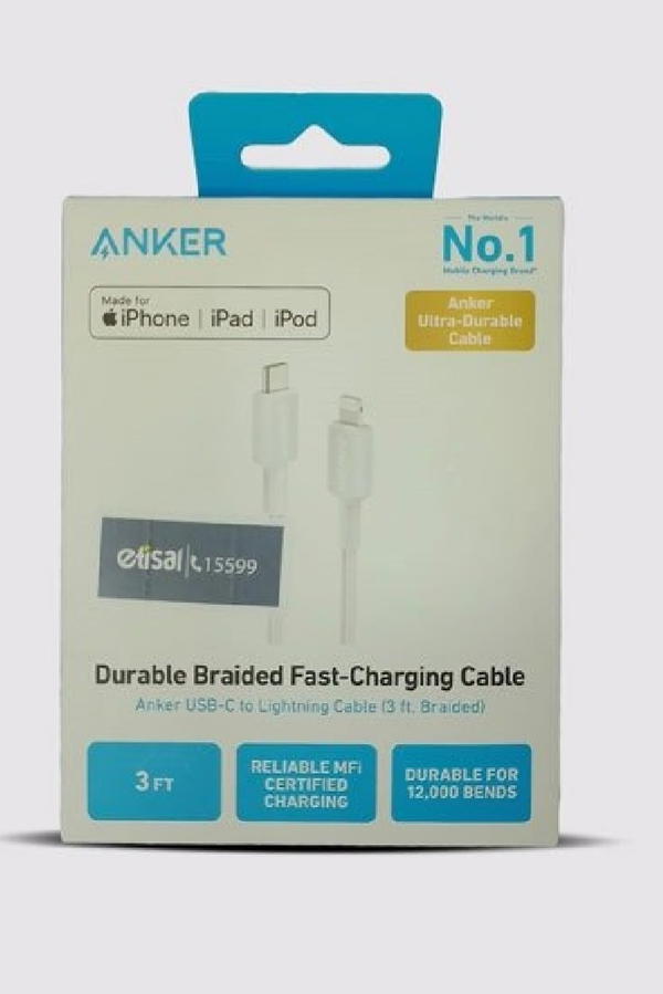 Cable Anker tybe c *laghtining Image 1 Preview