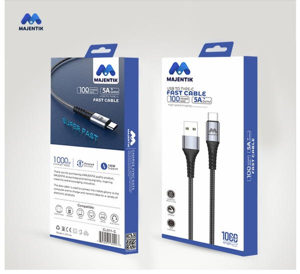 Cable tybe c Majnetik 100w Image 1 Preview