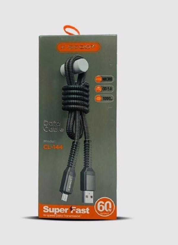 كابل ميكرو XSCOOT 60W Image 1 Preview