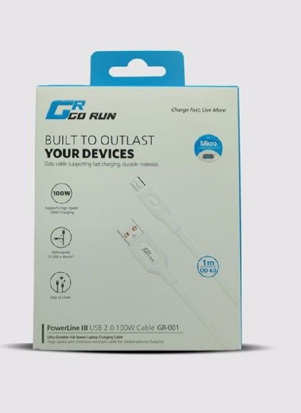 كابل ميكرو Go RUN 100w Image 1 Preview