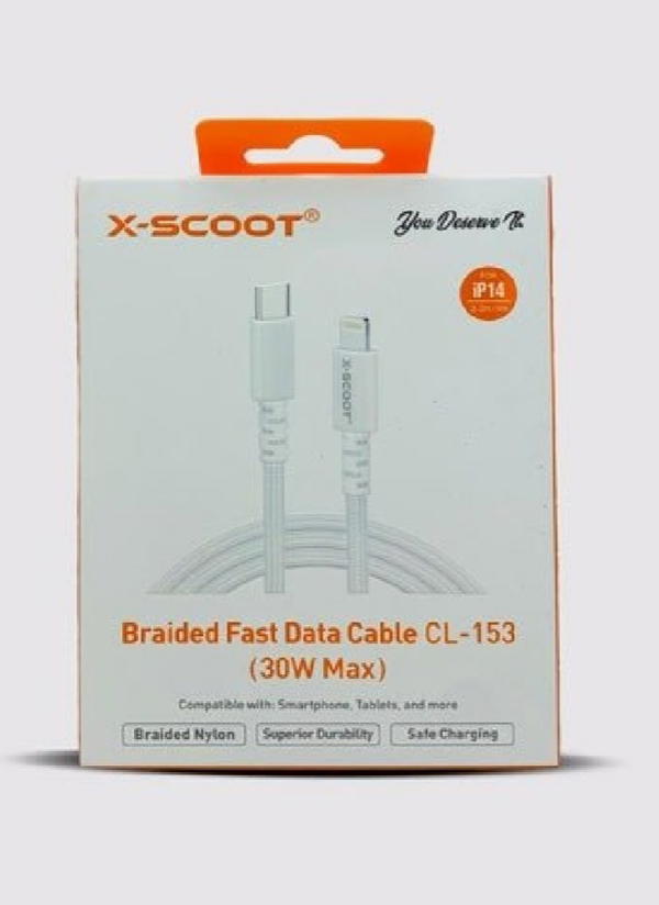 كابل شحن تايب سي × ايفون Xscoot  Image 1 Preview