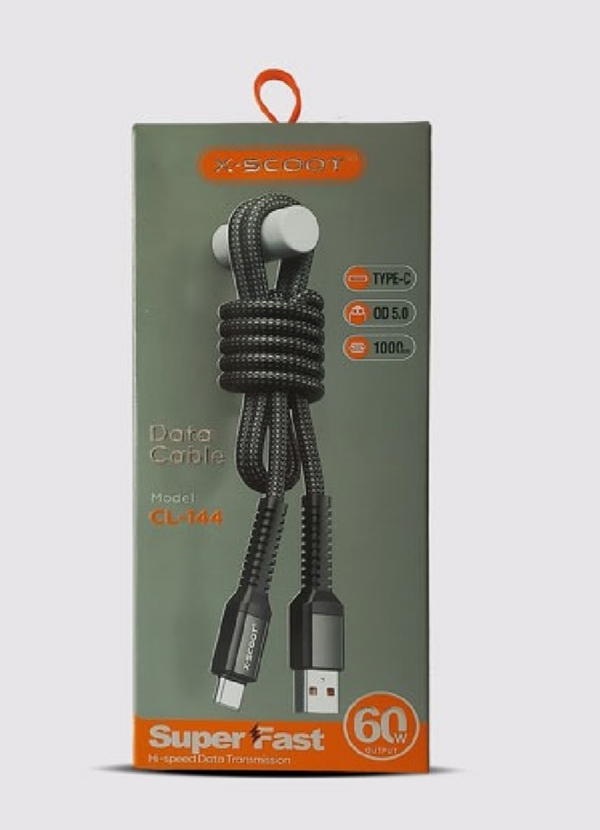 كابل تايب سي XSCOOT 60w Image 1 Preview