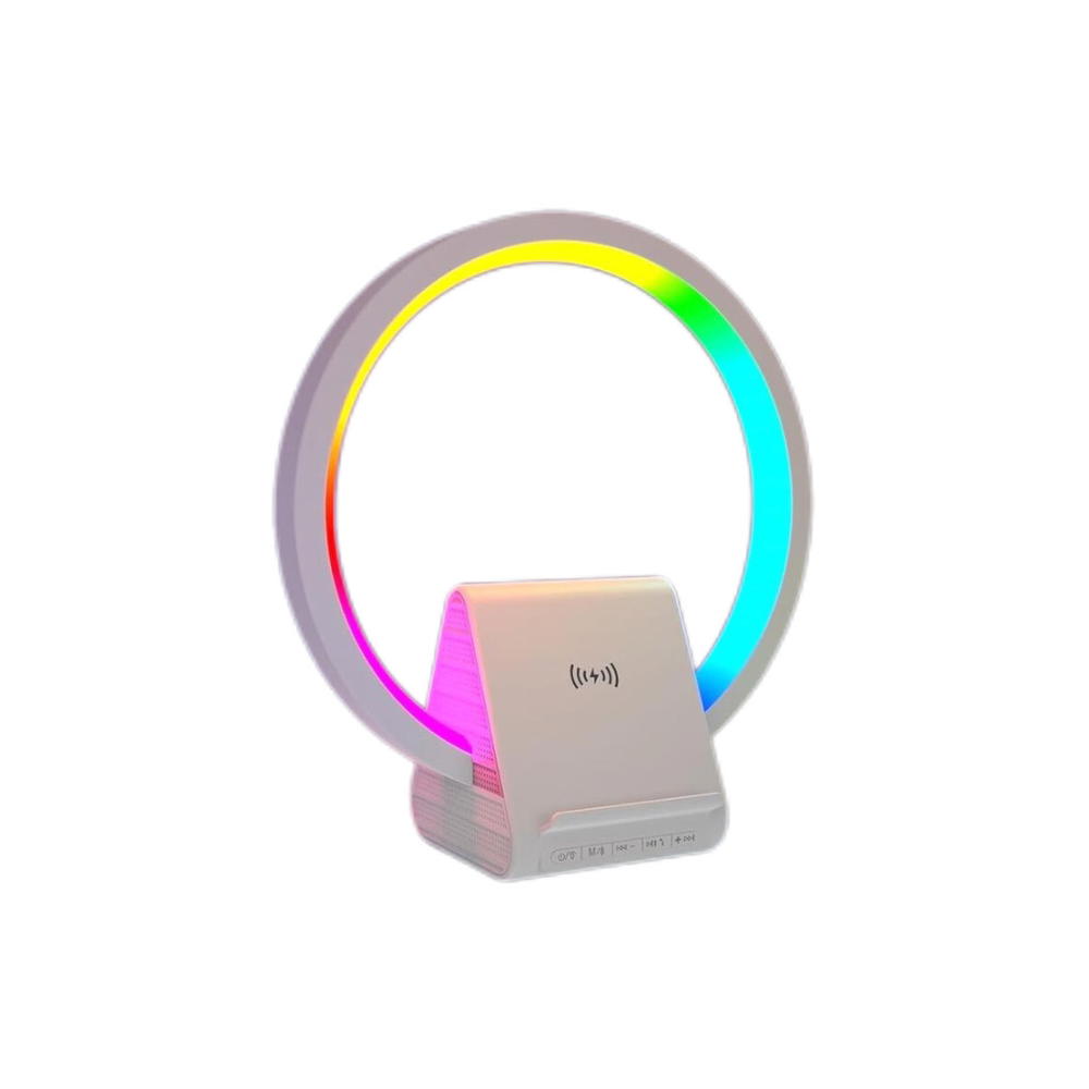 سماعة لاسلكية بشاحن مدمج وإضاءة RGB Preview Image