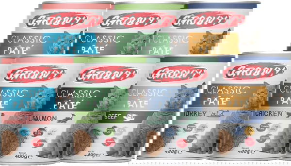 عرض ٧ عبوات كانز groovy جميع الاطعمه  Image 1 Preview