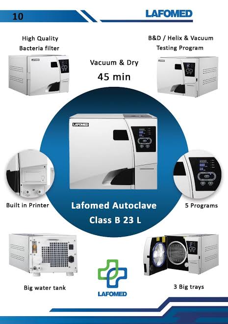 Lafomed Autoclave Class B 23 L  Preview Image