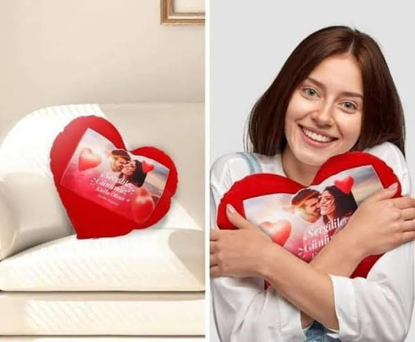 مخده قلب احمر  Image 1 Preview