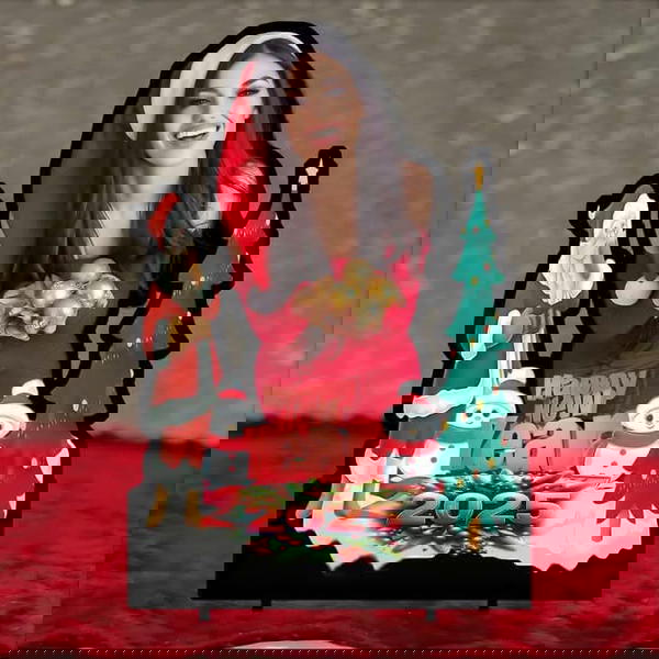 مكت كريسمس مقاس 20 سنتى اكلارك Image 2 Preview