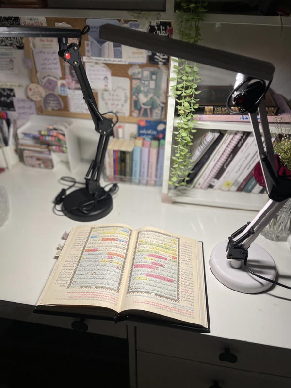 اباجورة مستوردة كهرباء ليد بتعمل 3الوان اضاءة warm,cool,white   Image 4 Preview