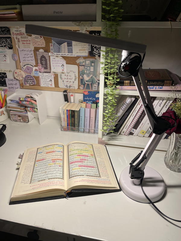 اباجورة مستوردة كهرباء ليد بتعمل 3الوان اضاءة warm,cool,white   Image 5 Preview