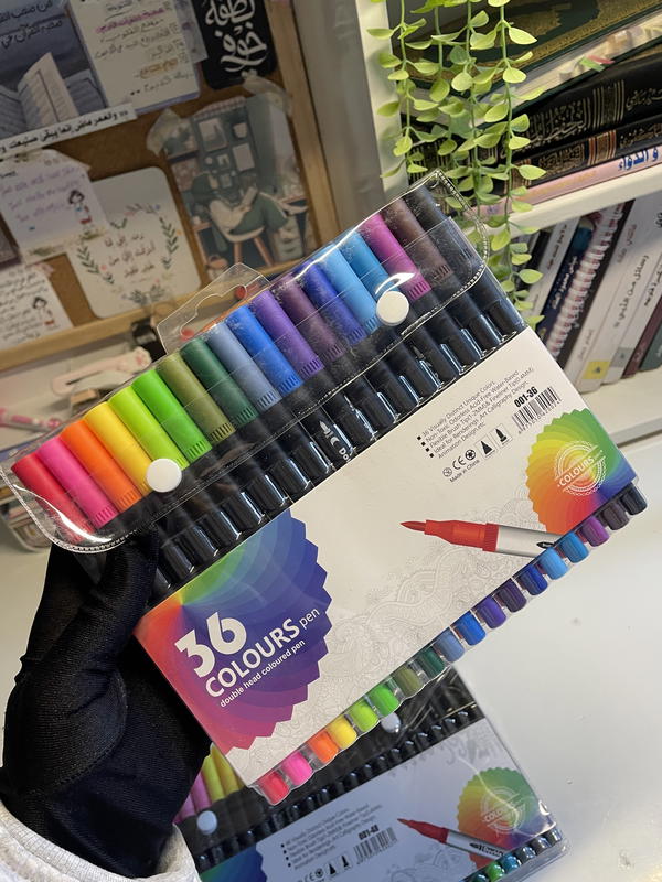 اقلام 36 سن ريشة Double sideكتابة من الجانبين  Image 1 Preview