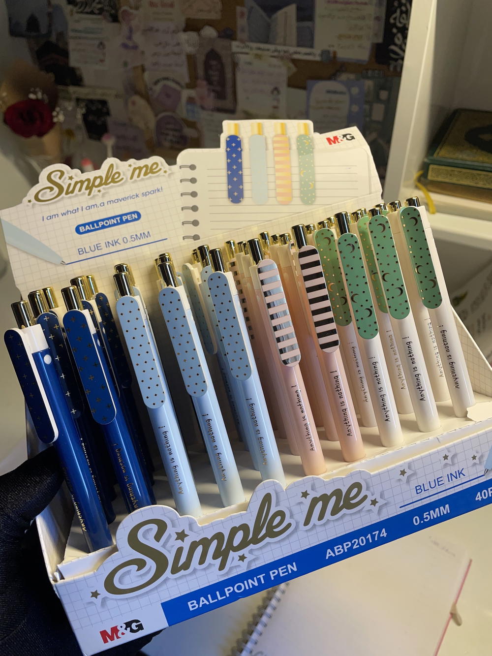 اقلام جاف ازرق  ماركةM&g💙 Preview Image