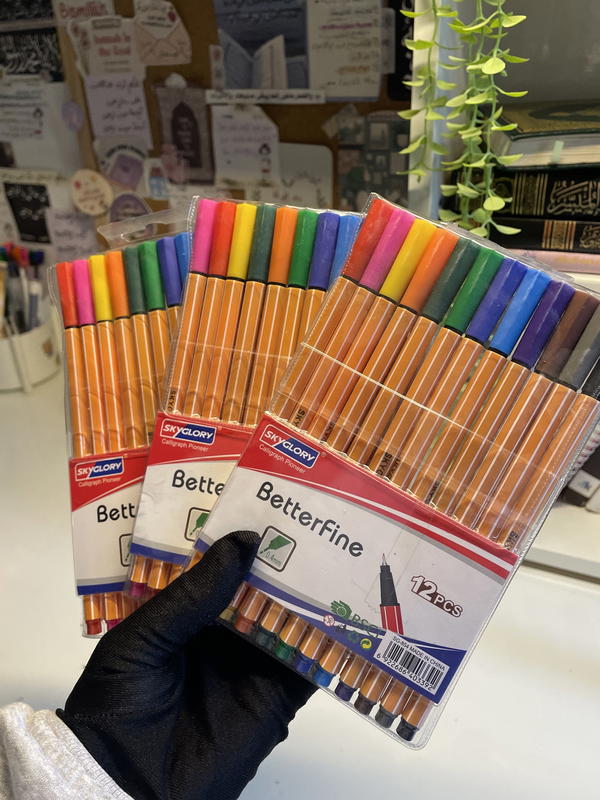 اقلام12لون  سن ريشة 🪶  Image 3 Preview