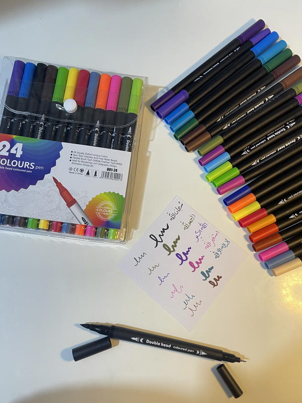 اقلام24 سن ريشة Double side كتابة من الجانبين Image 2 Preview