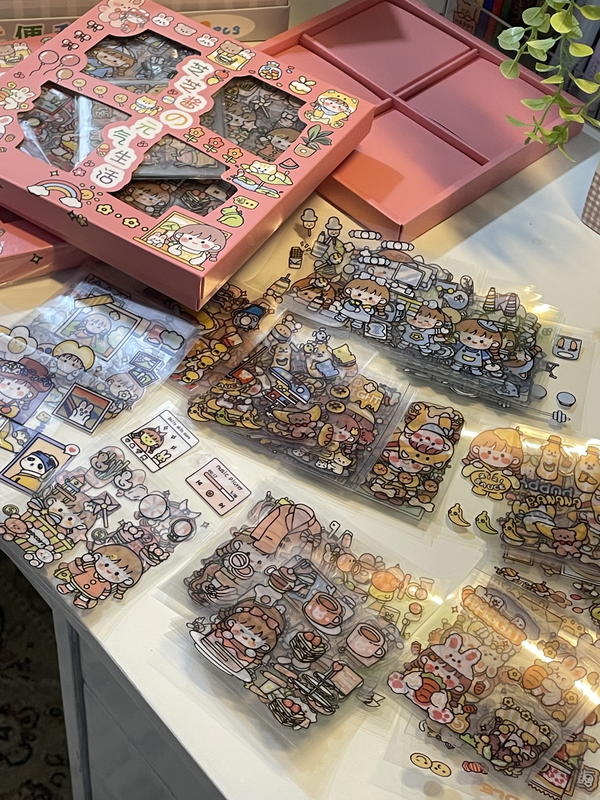 20 شيت ستيكرز (مفرغة وجاهزة للاستخدام)البوكس نفذ⚠️ Image 4 Preview