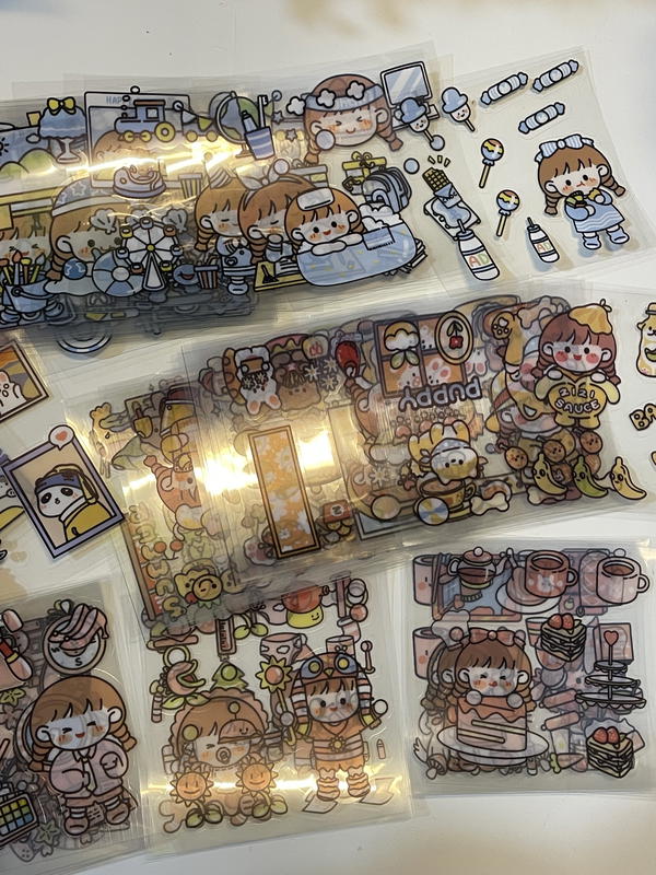 20 شيت ستيكرز (مفرغة وجاهزة للاستخدام)البوكس نفذ⚠️ Image 5 Preview