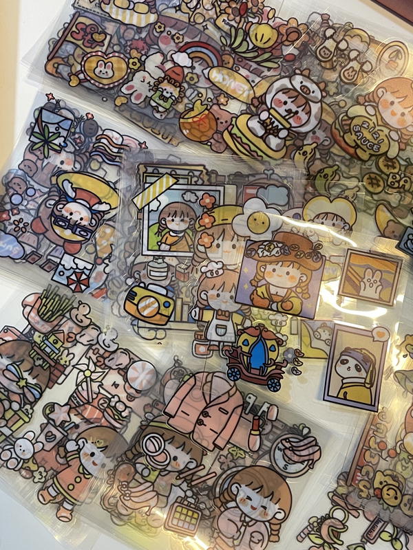 20 شيت ستيكرز (مفرغة وجاهزة للاستخدام)البوكس نفذ⚠️ Image 6 Preview