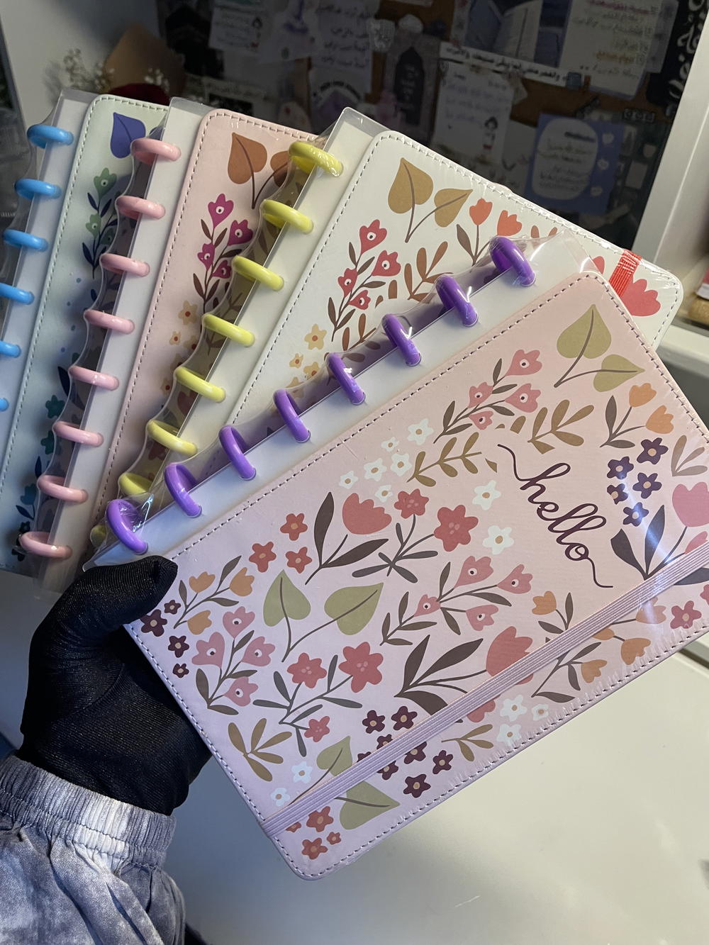 دفتر A5 هارد خامة جلد فخم🕊️مستوردة ورق كريمي 160صفحة80 ورقة Preview Image