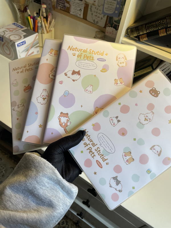 دفتر A5مستورد ورق كريمي 152صفحة76ورقة Image 2 Preview