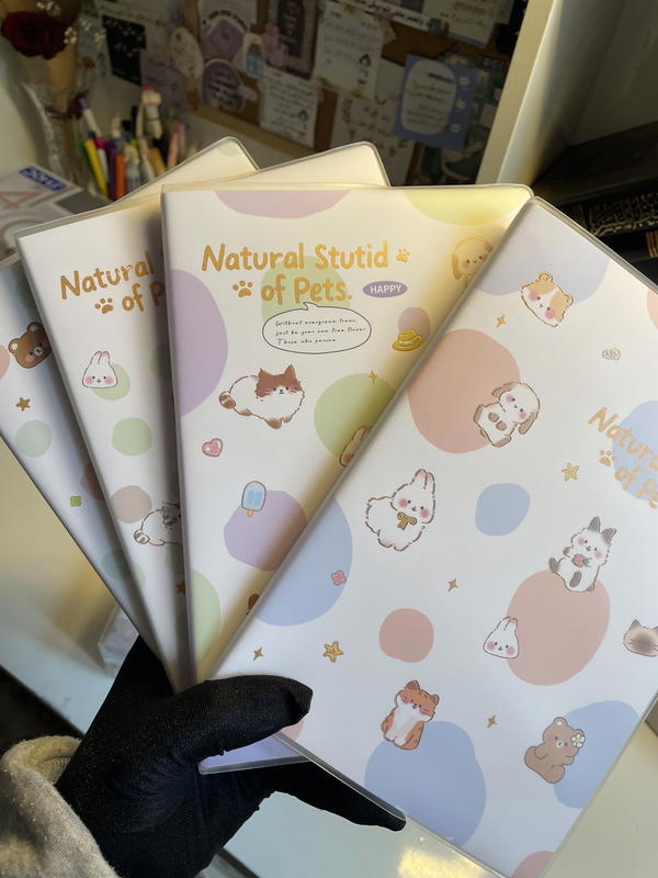 دفتر A5مستورد ورق كريمي 152صفحة76ورقة Image 9 Preview