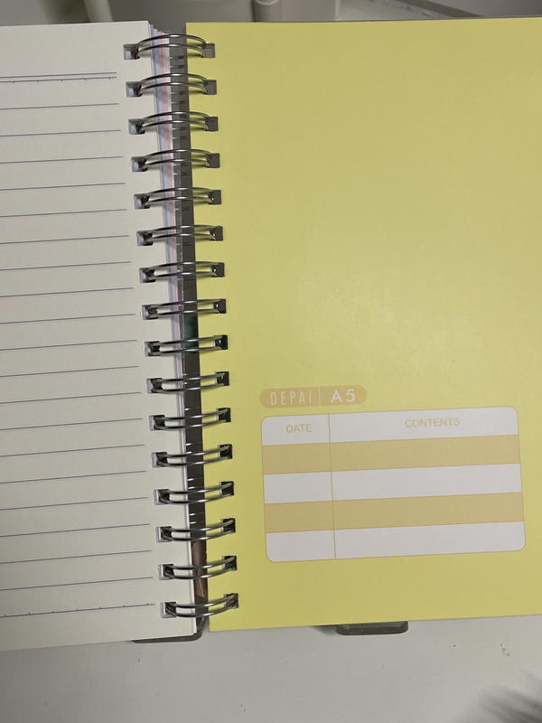 دفتر A5سلك مستورد💗ورق كريمي  Image 8 Preview