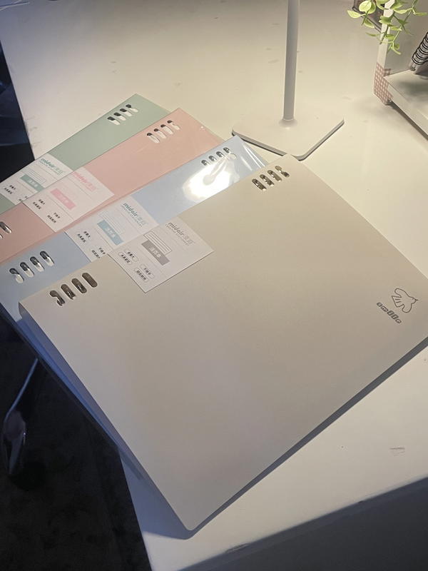 دفتر كبيرB5 حلقات قابلة للفتح وإعادة التعبئة 🤎غلاف هارد متين ورق كريمي  Image 3 Preview