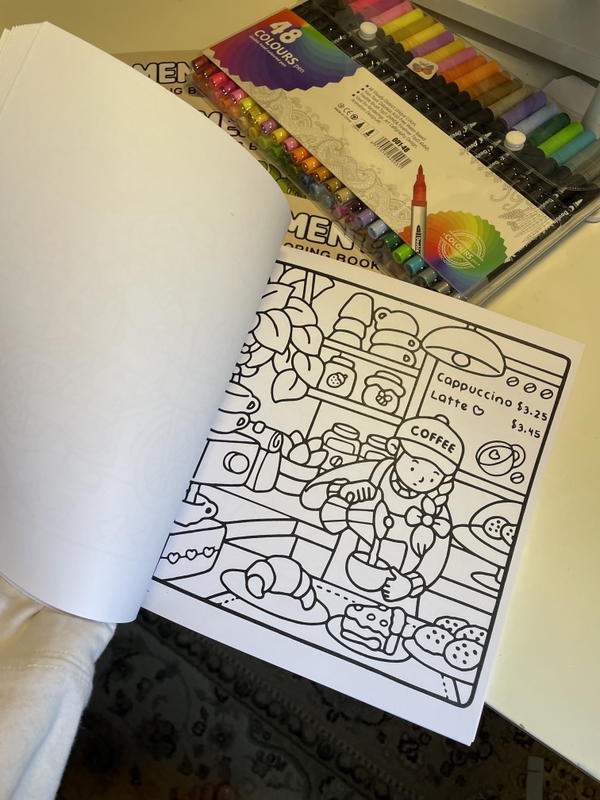 دفتر رسوم للتلوين🎨🫶🏻📒سميك140gm مش بيطبع Image 4 Preview