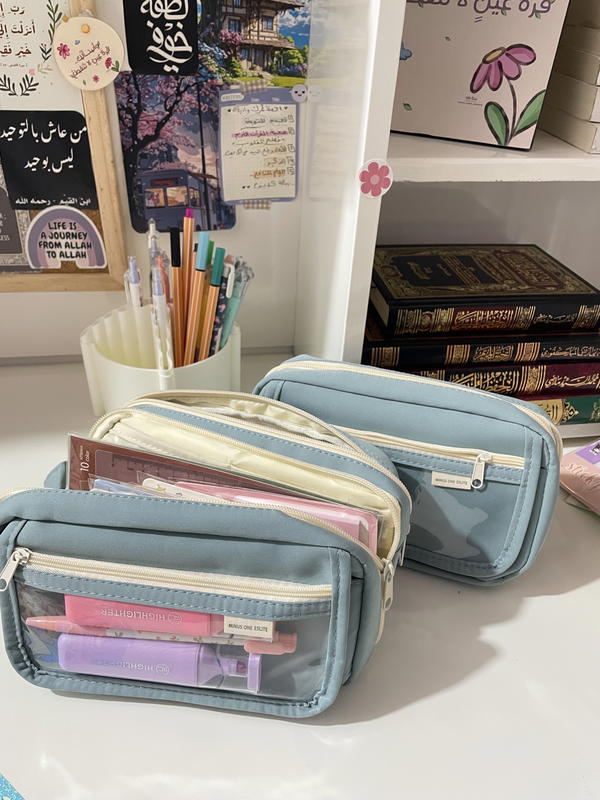 دي مش مقلمة جامبو بس لاء دي شنطة !المتاح اسود وفستقي🥹💗 Image 4 Preview