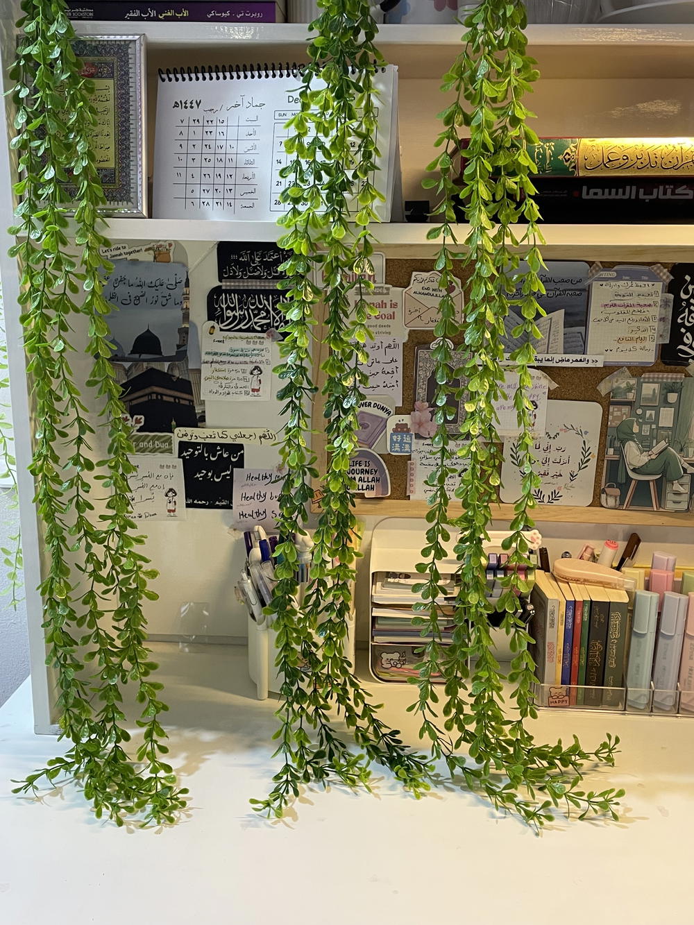 ديكور شلال زرع طوله متر عالم بينترست 🌱🪴 Preview Image