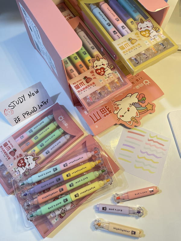 هايلايتر 🐈 لكن بلمسة القطن والغيوم☁️🍡 Image 1 Preview