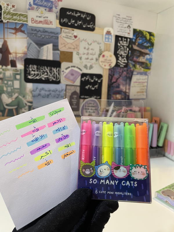 هيلايتر ماركة M&g 💗🪻مجموعة 6اقلام Image 3 Preview