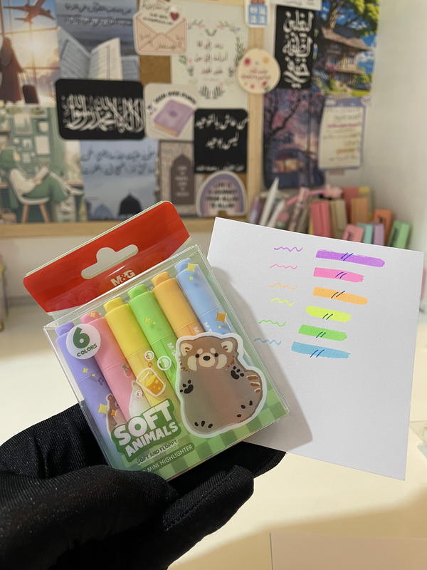 هيلايتر ماركة M&g 💗🪻مجموعة 6اقلام Image 5 Preview