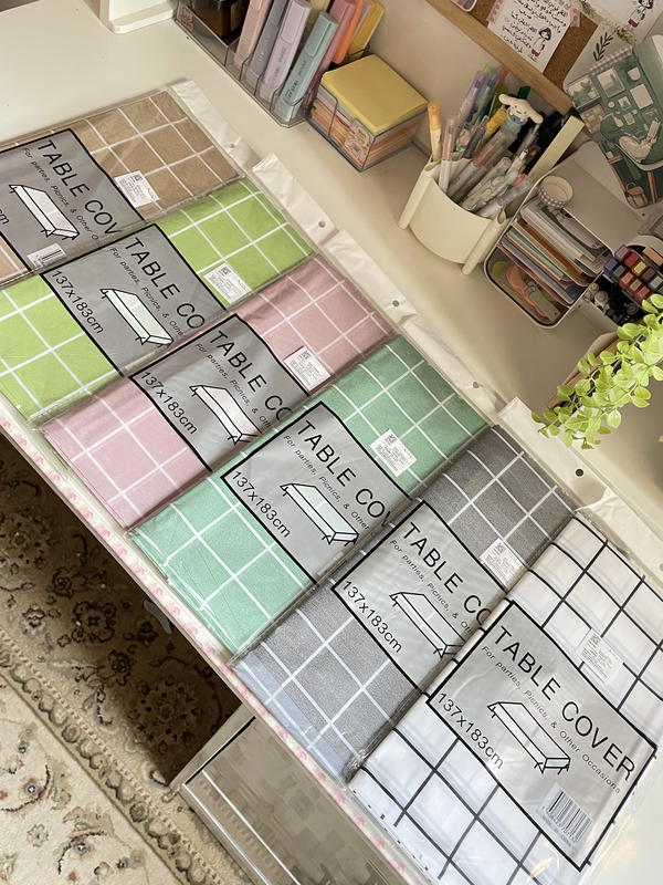 مفرش مكتب واتر بروڤ( اختيار لون واخر بديل )💗🌱مقاس كبير 183 * cm137 Image 1 Preview