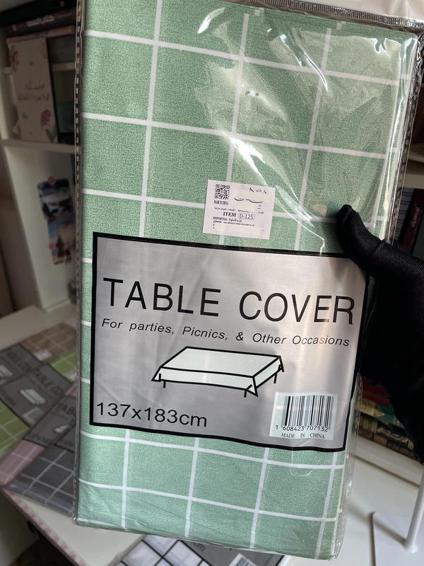 مفرش مكتب واتر بروڤ( اختيار لون واخر بديل )💗🌱مقاس كبير 183 * cm137 Image 4 Preview