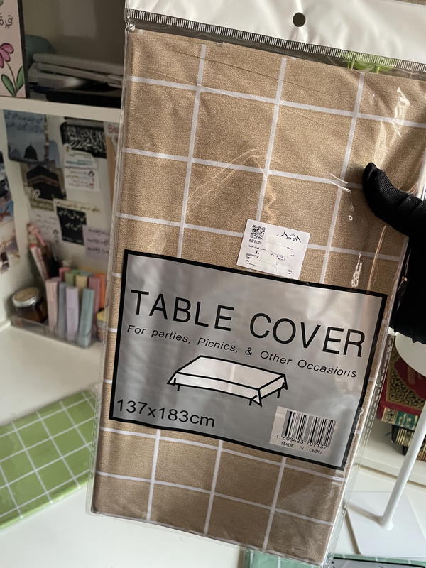 مفرش مكتب واتر بروڤ( اختيار لون واخر بديل )💗🌱مقاس كبير 183 * cm137 Image 6 Preview