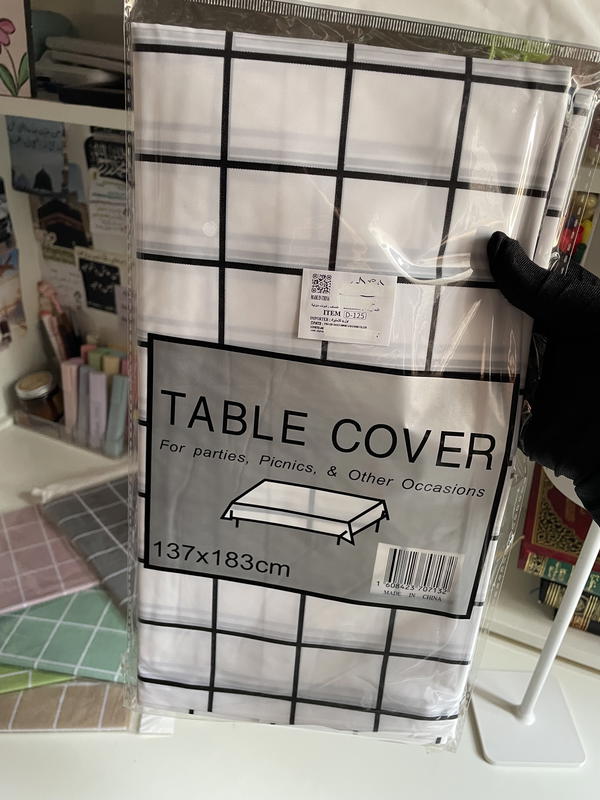 مفرش مكتب واتر بروڤ( اختيار لون واخر بديل )💗🌱مقاس كبير 183 * cm137 Image 8 Preview