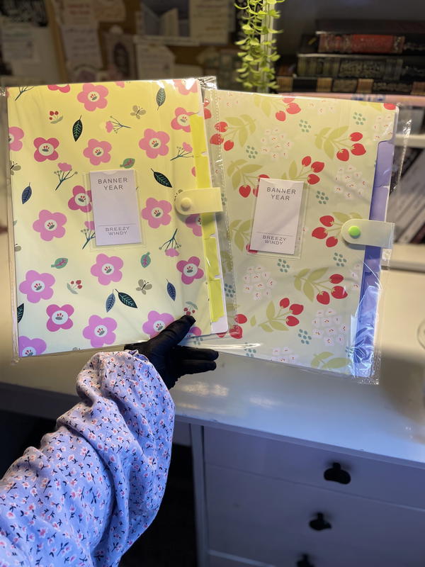 منظم اوراق استيراد بثيم الربيع🪷💗🌸🍒🌻🪻💕طول30سم عرض23سم Image 1 Preview