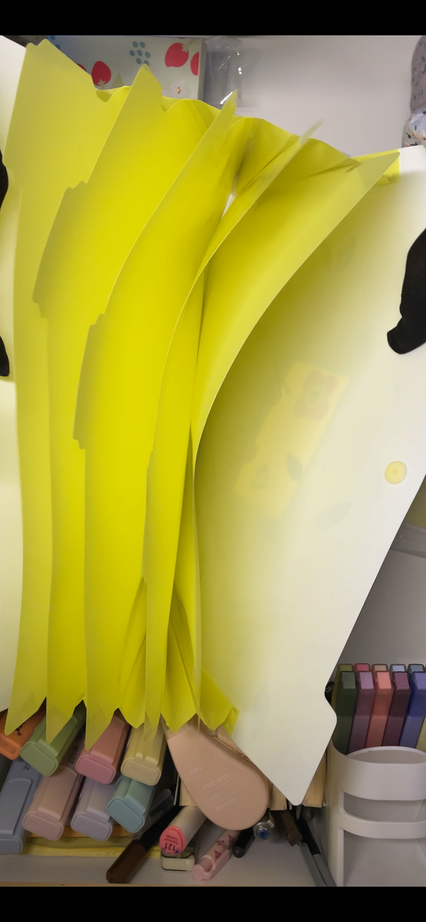 منظم اوراق استيراد بثيم الربيع🪷💗🌸🍒🌻🪻💕طول30سم عرض23سم Image 5 Preview