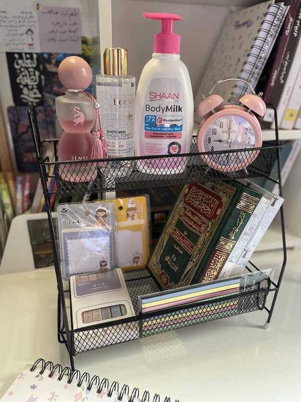 منظم تحفةة✨💗معدن دورين(سكين كير،كتب،كوفي كورنر Image 3 Preview