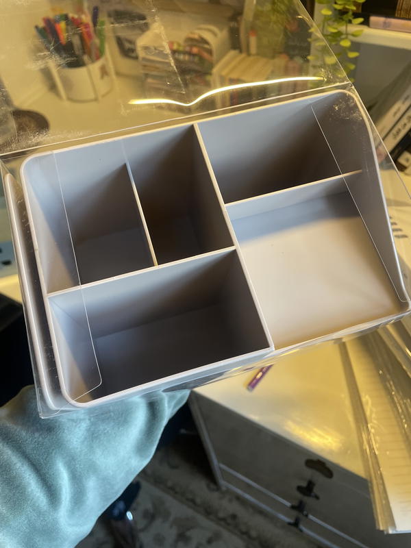 منظم اقلام وكتب مُميز🥹💕🪴📚المتاح اخر لونين فقط Image 6 Preview