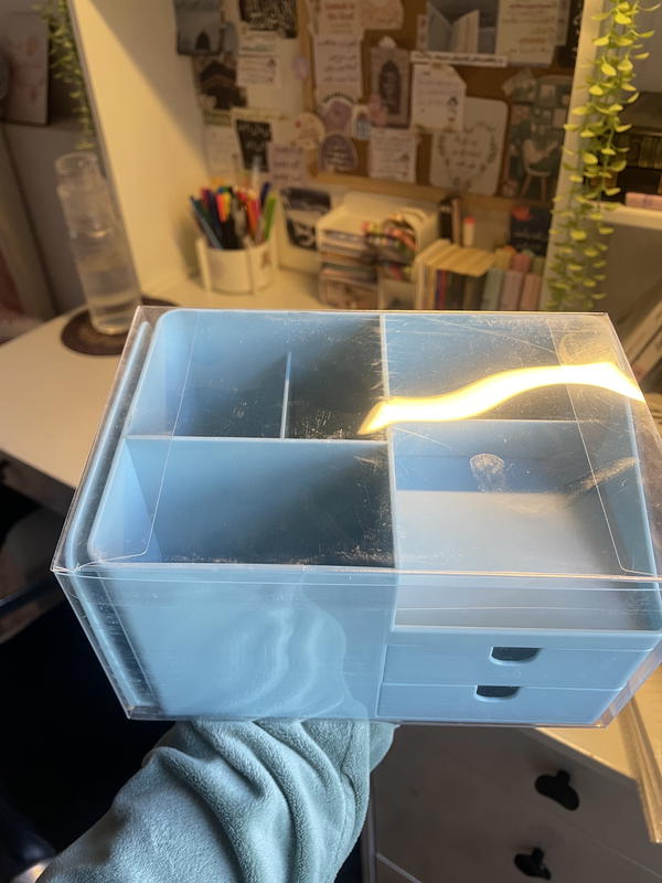 منظم اقلام وكتب مُميز🥹💕🪴📚المتاح اخر لونين فقط Image 7 Preview