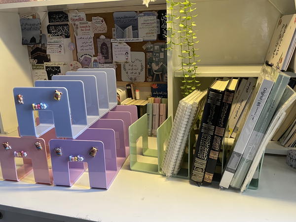 منظم كتب 📚 مستورد كبير طول 35cm  Image 4 Preview