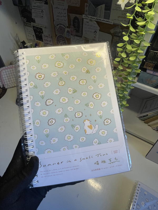 نوت بوك  مستوردة💕A5ورق كريمي130صفحة65ورقة Image 2 Preview