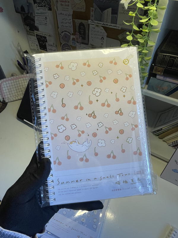 نوت بوك  مستوردة💕A5ورق كريمي130صفحة65ورقة Image 5 Preview