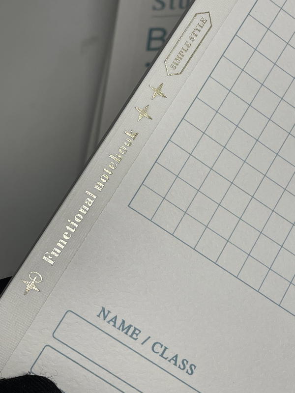 نوت بوك مستوردة💕 مربعات B5حجم كبير 🍃hiqh quality ختم ذهبي120 صفحه60  ورقه 💕 Image 2 Preview