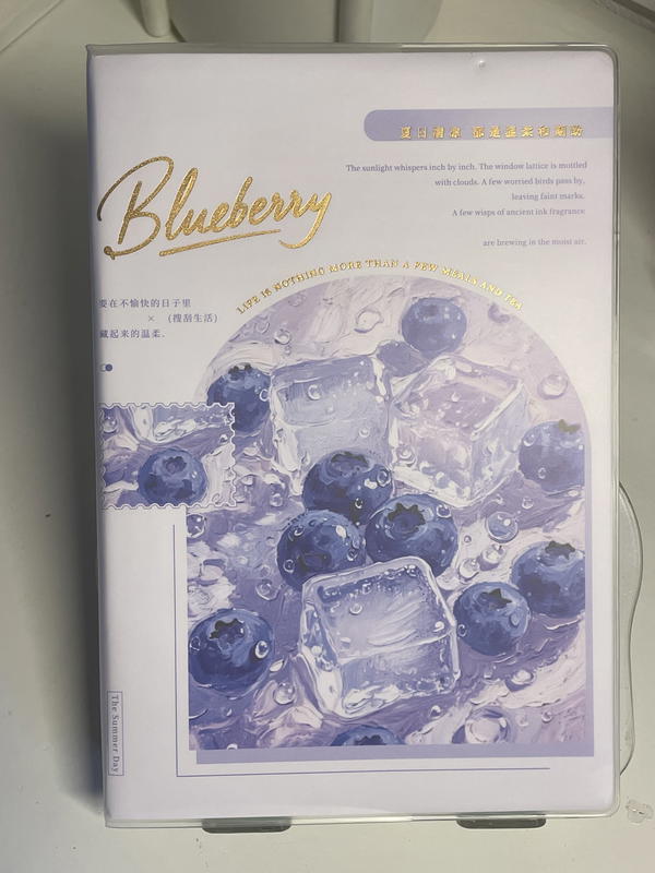 نوت بوكA5 مستوردة بثيم🫐🍊🥑ورق كريمي 240 صفحه 120 ورقه  Image 3 Preview