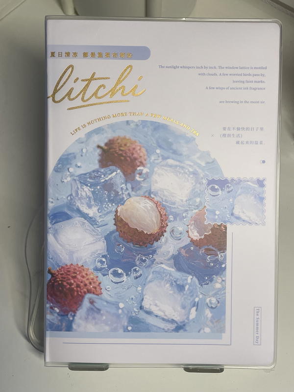 نوت بوكA5 مستوردة بثيم🫐🍊🥑ورق كريمي 240 صفحه 120 ورقه  Image 4 Preview