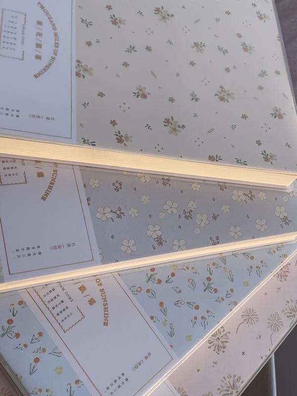 نوت بوك💕 A5مستوردة ورق كريمي  بثيم الزهور 🌸🌻🪷240 صفحه 120 ورقه🪻 Image 7 Preview