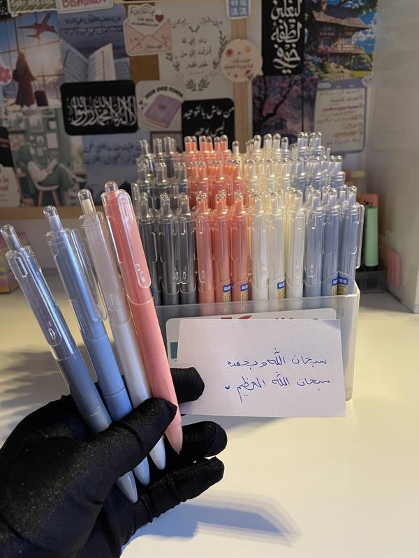 اقلام جل ازرق ناعم بالكتابه غيمه5ml 🌨️🥹🤏🏻🩵🩵🦋🐳 Image 1 Preview
