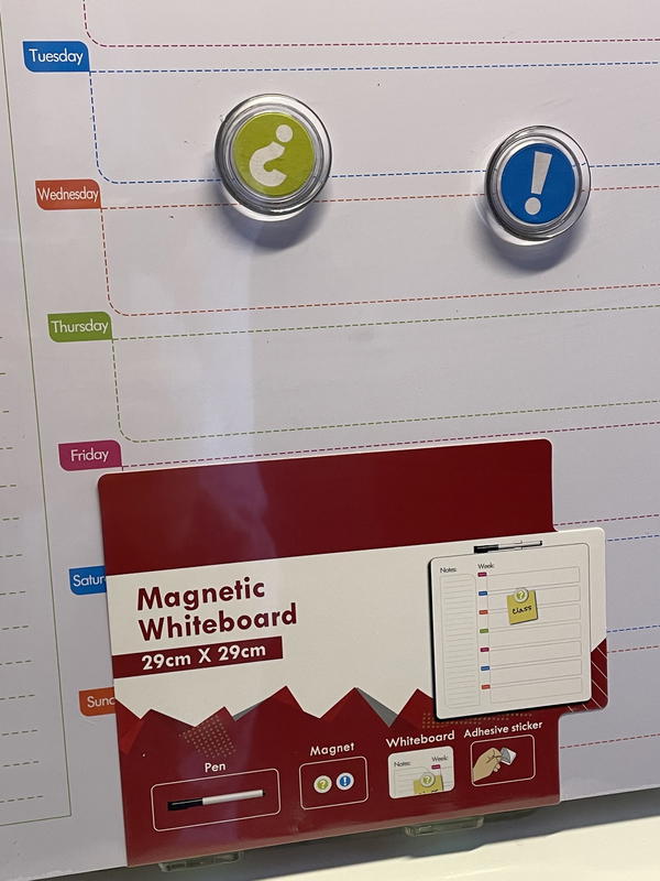 سبورة مستوردة بقلم ومغناطيس،لاصق🐣 Image 2 Preview